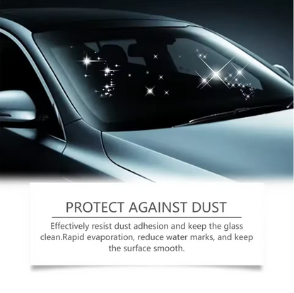 Car Glass Oil Film Remover Kit Glass Cleaning Board